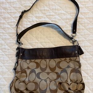 Coach Brown Shoulder Bag